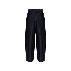 Lemaire Black Trousers - Wide-Leg Trousers Men